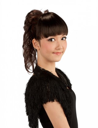 Wigs2you 接髪片 日本正品 長 非主流日韓系百變髪繩 時尚 甜美可愛型WS-5021-CB